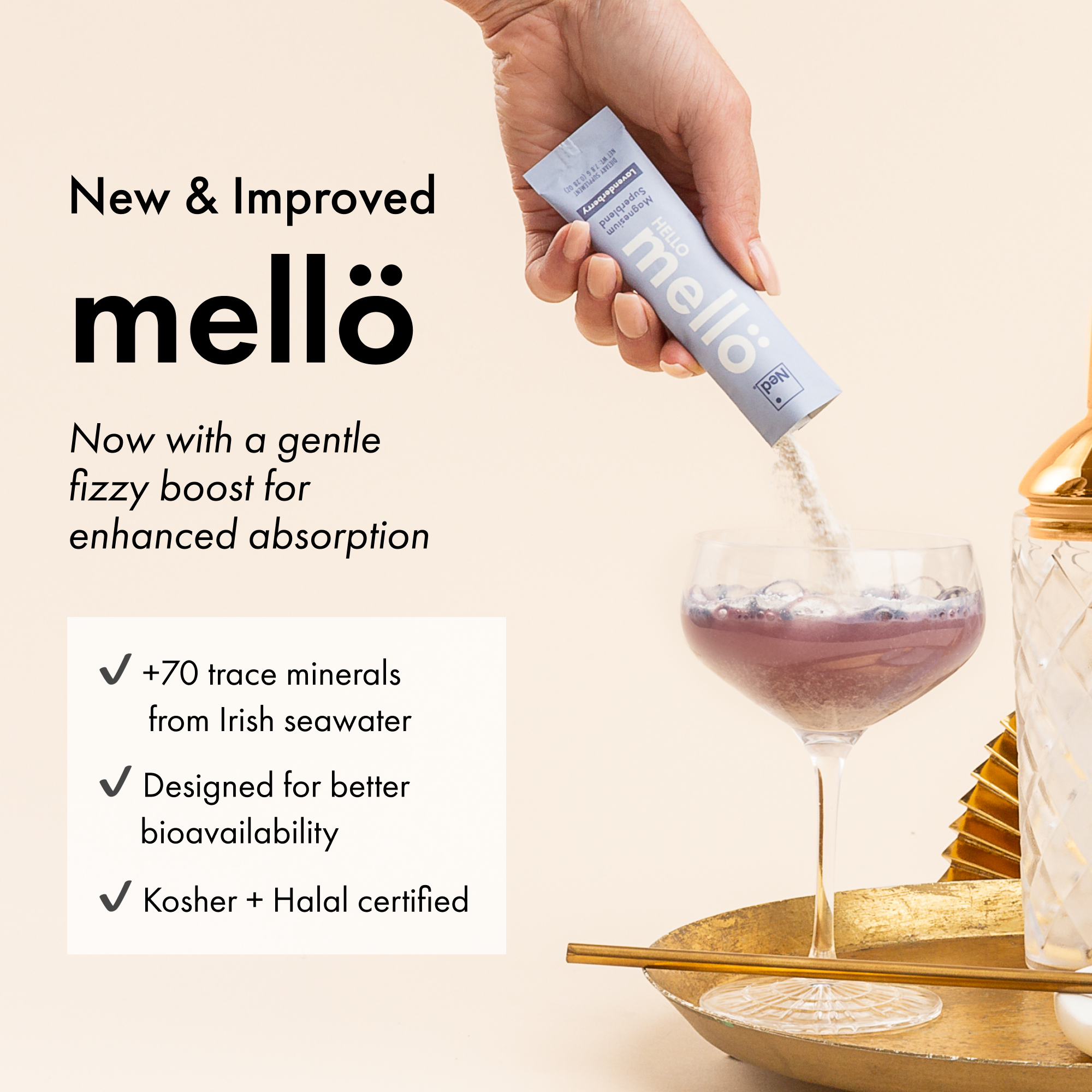 Mello Magnesium - 10 Travel Sticks