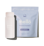 Mello Magnesium Powder Blend Lavenderberry and Minerals Before Beds Water Bottle