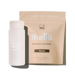 Mello Magnesium Powder Blend Pouch Naked and Minerals Before Beds Water Bottle